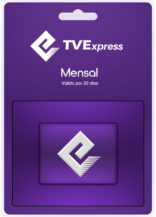 Gift Card TV+EXPRESS - mensal